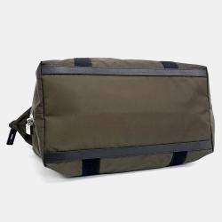Prada Green Fabric Travel Bag