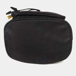 Prada Duet  Black Re-Nylon Bucket Bag