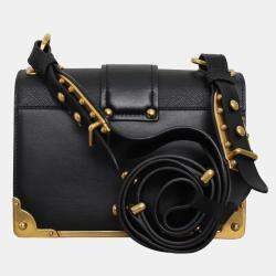 Prada Cahier Black Trunk Bag