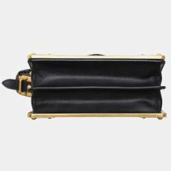 Prada Cahier Black Trunk Bag
