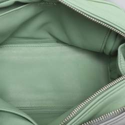 Prada Grey Leather Bauletto Bag
