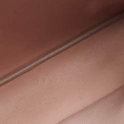 Prada Light Pink Leather Medium Double Handle Tote
