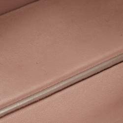 Prada Light Pink Leather Medium Double Handle Tote