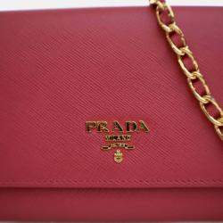 Prada Saffiano Wallet On Chain