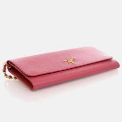 Prada Saffiano Wallet On Chain