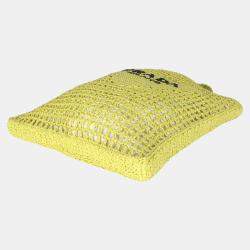 Prada Grass Crochet Raffia Tote