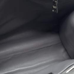 Pre Owned Prada Grey Ostrich Leather Tote