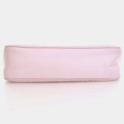 Pre Owned Prada Re-Edition 2005 Pink Nylon Shoulder Bag