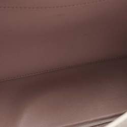 Pre Owned Prada Light Pink Saffiano Cuir Leather Medium Double Handle Tote