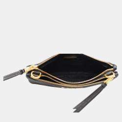 Pre Owned Prada Bandeliera Double Zip Nylon Crossbody Bag