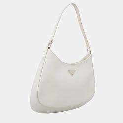 Pre Owned Prada Brushed Leather Cleo Bag