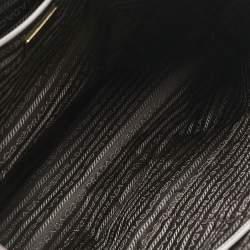 Pre Owned Prada Grey Saffiano Leather Large Double Zip Tote