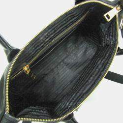Pre Owned Prada Black Nylon Shoulder Bag