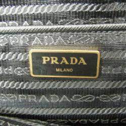 Pre Owned Prada Black Nylon Shoulder Bag