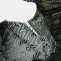 Pre Owned Prada Black Nylon Shoulder Bag