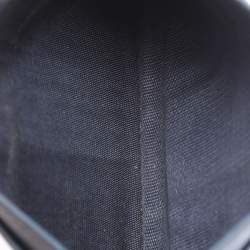 Pre Owned Prada Blue Saffiano Metal Leather Card Holder