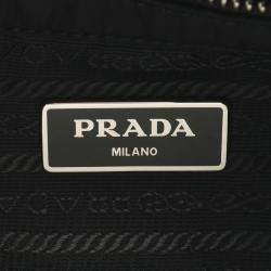 Pre Owned Prada Padded Black Re-Nylon Nylon Tote Bag