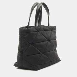 Pre Owned Prada Padded Black Re-Nylon Nylon Tote Bag
