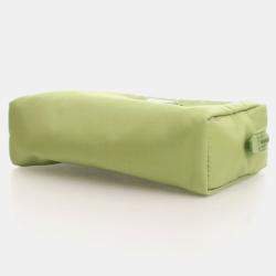 Pre Owned Prada Re-Nylon Small Green Nylon Pouch Bag