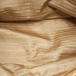 Pre Owned Prada Caramel Brown Saffiano Lux Leather Large Galleria Double Zip Tote