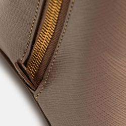 Pre Owned Prada Pink Medium Saffiano Lux Promenade Satchel