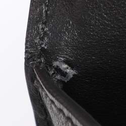 Pre Owned Prada Black Saffiano Cuir Leather Monochrome Shoulder Bag