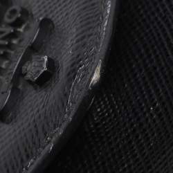 Pre Owned Prada Black Saffiano Cuir Leather Monochrome Shoulder Bag