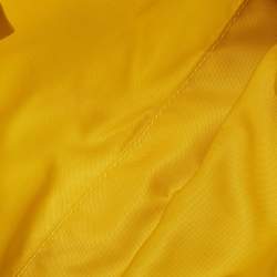 مملوكة مسبقًا Prada Yellow Tessuto Nylon Cosmetic Pouch