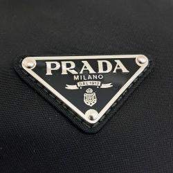 Pre Owned Prada Black Nylon fabric backpack