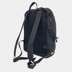 Pre Owned Prada Black Nylon fabric backpack