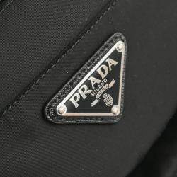 Pre Owned Prada Black Nylon Tote Bag