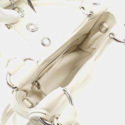 Pre Owned Prada Moon Nappa Leather Handbag