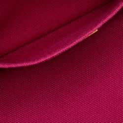 Pre Owned Prada Pink Canvas Small Canapa Logo Tote