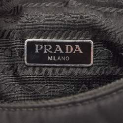 Pre Owned Prada Black Re-Nylon Re-Edition 2000 Shoulder Bag