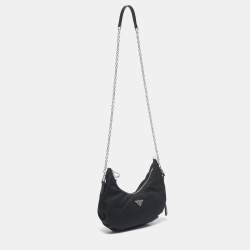Pre Owned Prada Black Nylon Re-Edition 2006 Bag