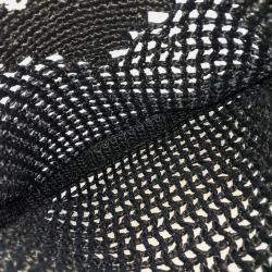 Pre Owned Prada Black Raffia Shoulder Bag