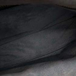 Pre Owned Prada Etiquette Glace Blue Calf Flap Bag