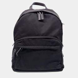 Pre Owned Prada Black fabric backpack