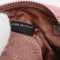Pre Owned Prada Pink Nylon 2way Shoulder Bag
