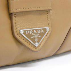 Pre Owned Prada Nappa leather Handbag