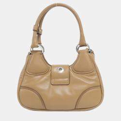 Pre Owned Prada Nappa leather Handbag