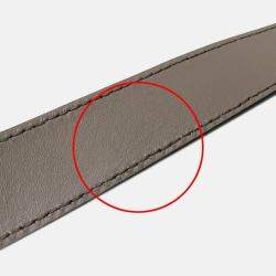 Pre Owned Prada Shoulder Bag Saffiano Greige