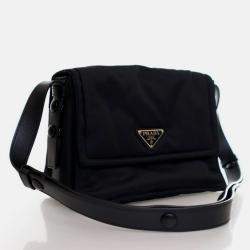 Pre Owned Prada Small Re-Nylon Padded Messenger Bag