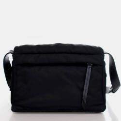 Pre Owned Prada Small Re-Nylon Padded Messenger Bag