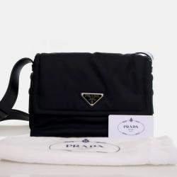 Pre Owned Prada Small Re-Nylon Padded Messenger Bag