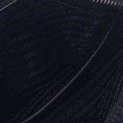 Pre Owned Prada Black Re-Nylon Messenger Bag