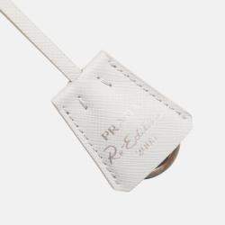 Pre Owned Prada Grey Re Nylon Re Edition 2005 Satchel