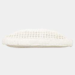 Pre Owned Prada Crochet Raffia Tote Bag