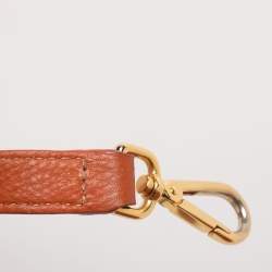 Pre Owned Prada Copper Vitello Daino Leather Tote