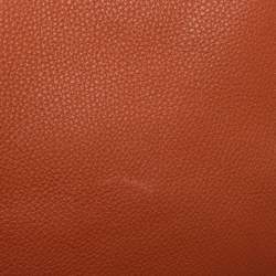 Pre Owned Prada Copper Vitello Daino Leather Tote